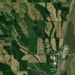 Hinton, IA locator map