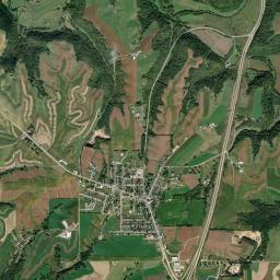 Dickeyville High Resolution Satellite Map