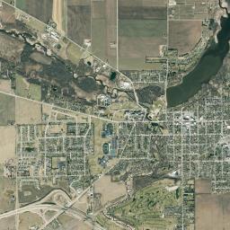 Delavan High Resolution Satellite Map