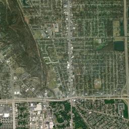 Utica High Resolution Satellite Map