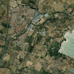 Pollestres High Resolution Satellite Map