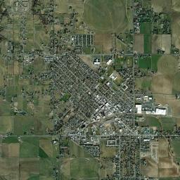 Buhl High Resolution Satellite Map
