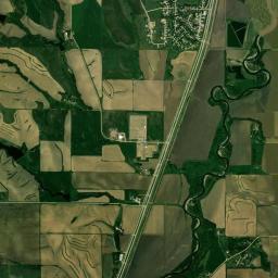 Hinton, IA locator map