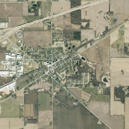 Darien High Resolution Satellite Map