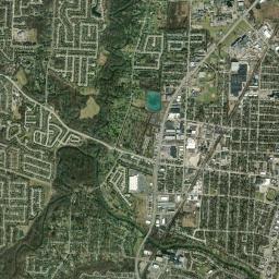 Clinton Township High Resolution Satellite Map