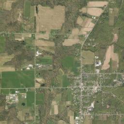 North Collins High Resolution Satellite Map