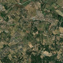 Montescot High Resolution Satellite Map