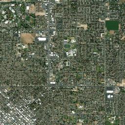 Twin Falls High Resolution Satellite Map