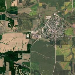 Shullsburg High Resolution Satellite Map