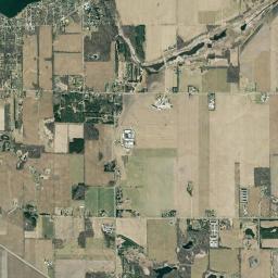 Delavan Lake High Resolution Satellite Map
