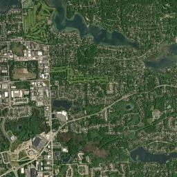 Wolverine Lake, MI locator map