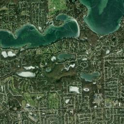 West Bloomfield Township High Resolution Satellite Map