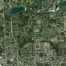 Wixom High Resolution Satellite Map