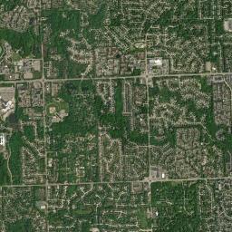 West Bloomfield Township, MI locator map