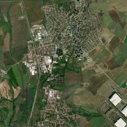 Radomir High Resolution Satellite Map
