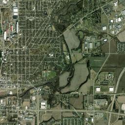 Beloit High Resolution Satellite Map