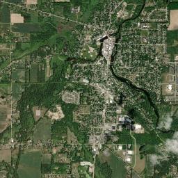 Eaton Rapids High Resolution Satellite Map