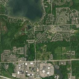 Walled Lake, MI locator map