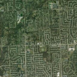 Bingham Farms High Resolution Satellite Map