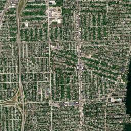 Saint Clair Shores High Resolution Satellite Map
