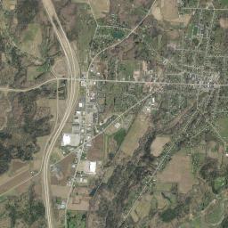 Springville High Resolution Satellite Map