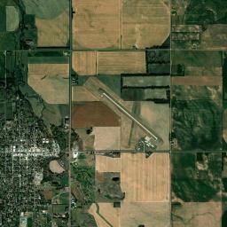 Creighton High Resolution Satellite Map