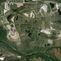 Aerial view of Fort Dodge