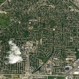 Waterloo, IA locator map