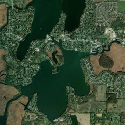 Lake Catherine High Resolution Satellite Map