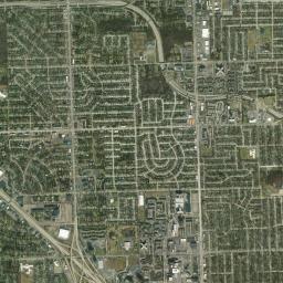 Southfield High Resolution Satellite Map