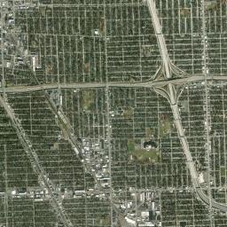 Hazel Park High Resolution Satellite Map