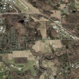 Northeast Ithaca High Resolution Satellite Map