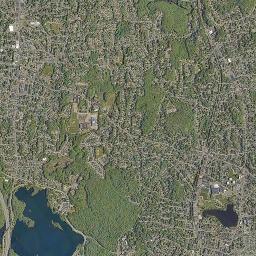 Melrose High Resolution Satellite Map