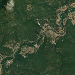 els Banys d'Arles High Resolution Satellite Map