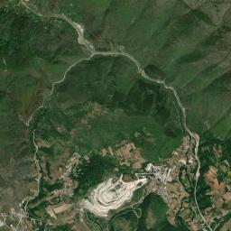 Cagnano Amiterno High Resolution Satellite Map