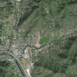 Rogue River High Resolution Satellite Map