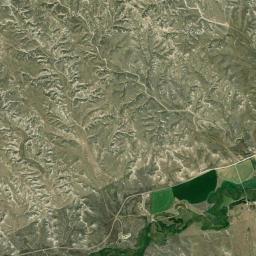 Aerial view of Agate Fossil Beds