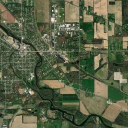 Plainwell High Resolution Satellite Map