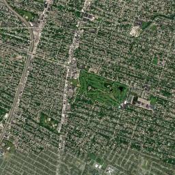 Grosse Pointe Woods High Resolution Satellite Map