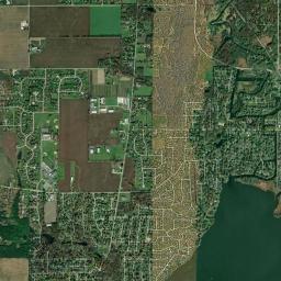 Pistakee Highlands High Resolution Satellite Map