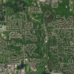 Northville, MI locator map