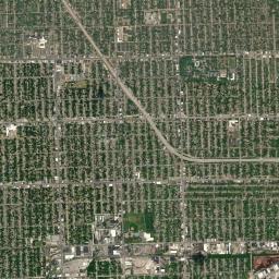Highland Park, MI locator map