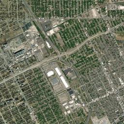 Highland Park High Resolution Satellite Map