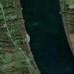 Schuyler County High Resolution Satellite Map