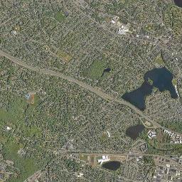 Belmont High Resolution Satellite Map