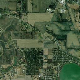 McCullom Lake High Resolution Satellite Map