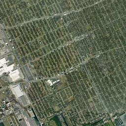 Grosse Pointe Park High Resolution Satellite Map