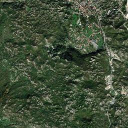 Cetinje High Resolution Satellite Map