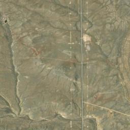 Aerial view of Shirley Basin