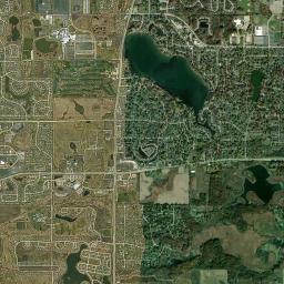 Gages Lake High Resolution Satellite Map